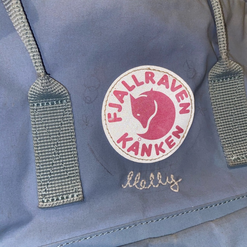 Kanken sky blue backpack classic - Picture 6 of 7